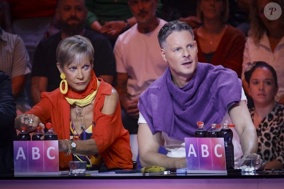 Exclusif - Isabelle Morini-Bosc, Matthieu Delormeau lors de l'émission "Tout beau, tout n9uf" présentée par C. Hanouna sur W9 à Paris le 12 septembre 2025.

© Jack Tribeca / Bestimage
