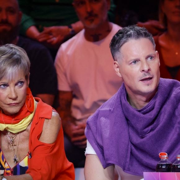 Exclusif - Isabelle Morini-Bosc, Matthieu Delormeau lors de l'émission "Tout beau, tout n9uf" présentée par C. Hanouna sur W9 à Paris le 12 septembre 2025.

© Jack Tribeca / Bestimage