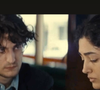 Elle a alors tourné dans un premier film avec Louis Garrel...

Capture tirée du court métrage "La règle de trois" réalisé en 2012 par Louis Garrel, avec Golshifteh Farahni