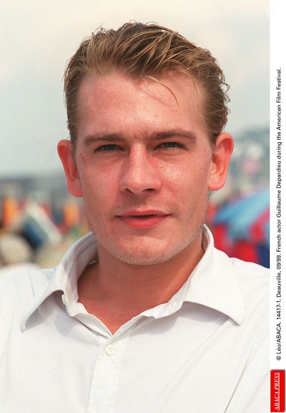 L'acteur français Guillaume Depardieu lors du Festival du Film Américain de Deauville, en septembre 1999. Crédit Leo/Abaca
