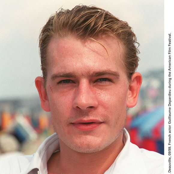 L'acteur français Guillaume Depardieu lors du Festival du Film Américain de Deauville, en septembre 1999. Crédit Leo/Abaca