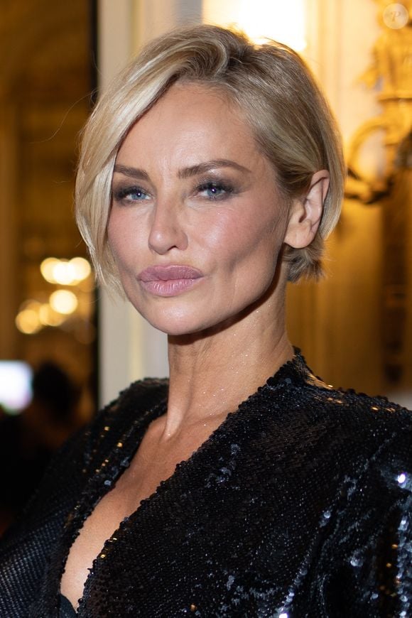 Adriana Karembeu à la soirée de lancement du parfum Forbidden Whisper de la maison HFC Paris à l'hôtel Meurice à Paris le 8 octobre 2025.

© Sébastien Frémont / Bestimage