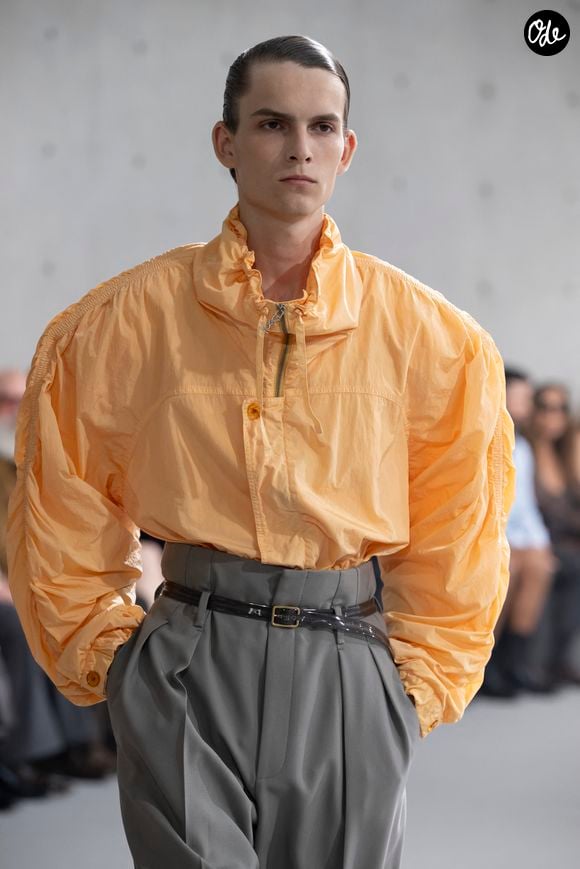 Défilé de mode homme Saint Laurent Printemps/Eté 2027 dans le cadre de la Fashion Week de Paris le 23 juin 2026.

© Bestimage
