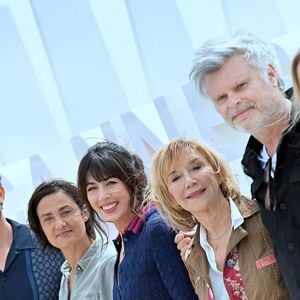 Catherine Marchal, Arnaud Binard, Nolwenn Leroy et Marie-Anne Chazel assistent au photocall de Brocéliande lors du 7ème Festival International de Cannes le 07 avril 2024 à Cannes, France. Photo Franck Castel/ABACAPRESS.COM