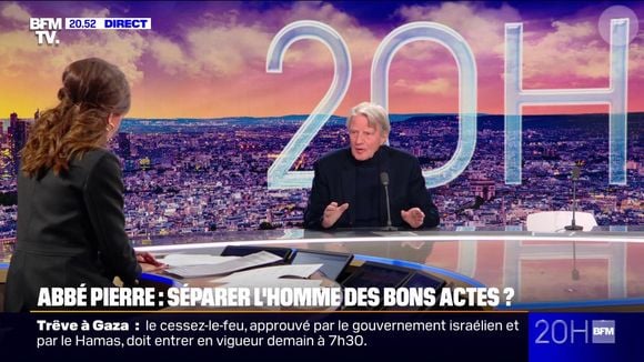 Mais Bernard Kouchner persiste et signe. Une séquence qui a fait polémique.
Bernard Kouchner sur BFMTV le samedi 18 janvier 2025