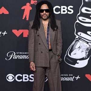 Lenny Kravitz assistant aux MTV Video Music Awards 2025, à l'UBS Arena de Belmont le 9 juillet. Crédit : Doug Peters/EMPICS