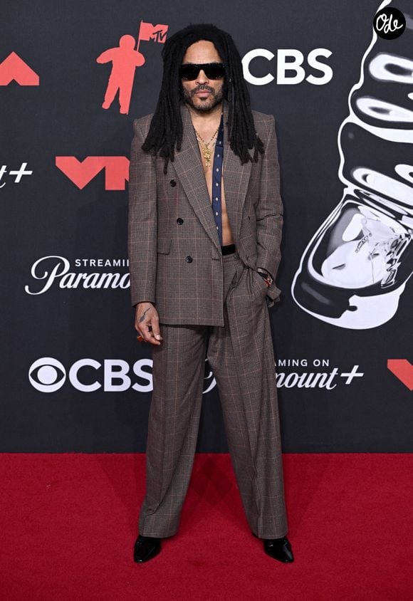 Lenny Kravitz assistant aux MTV Video Music Awards 2025, à l'UBS Arena de Belmont le 9 juillet. Crédit : Doug Peters/EMPICS