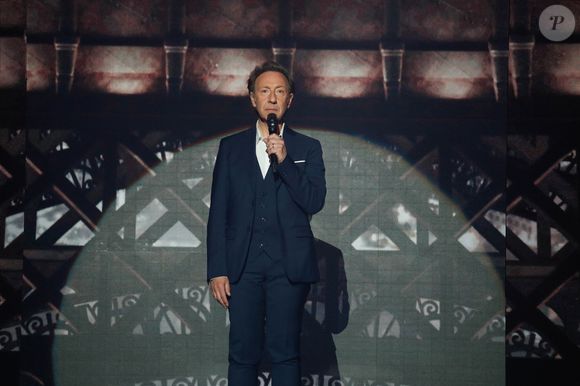 Exclusif - Stéphane Bern lors de l'enregistrement de l'émission "Laurent Gerra, l'anniversaire événement" présentée par S.Bern et qui sera diffusée le 7 juin 2025 sur France 2, au théâtre Marigny, à Paris, France, le 28 avril 2025. © Clovis-Moreau/Bestimage