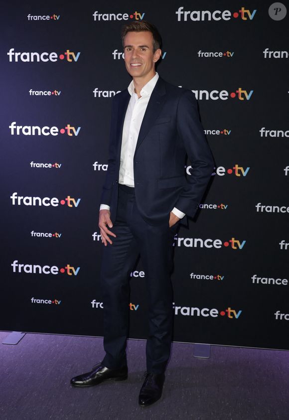 Jean-Baptiste Marteau au photocall de la conférence de presse du Téléthon 2025 (5-6 décembre 2025) à Paris, France, le 6 novembre 2025. © Coadic Guirec/Bestimage