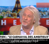 Patrick Sébastien invité de "L'Heure des Pros" sur CNews.