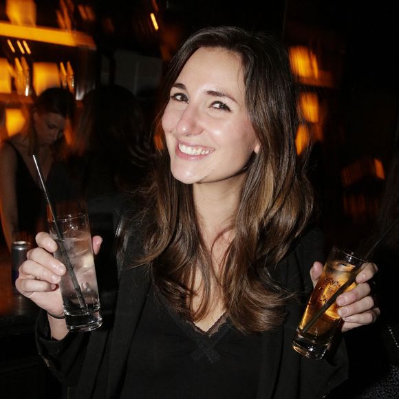 Exclusif - Marie Portolano lors de la soirée « Les Interdites » organisée par Anaïs Tihay et Tarik Seddak, au club « L'Héritage », à Paris, en France, le 10 février 2016. Photo de Jérôme Domine/ABACAPRESS.COM