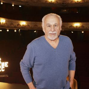 Exclusif - Francis Perrin lors du tournage de "Sur Scène Avec" à Paris le 7 novembre 2024.