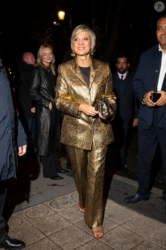 Hélène Mercier-Arnault - Arrivées à la soirée de lancement du Whisky de la chanteuse Beyoncé "SirDavis" à l'hôtel Plaza Athénée à Paris le 24 septembre 2024. 

Photo : Pierre Perusseau / Bestimage