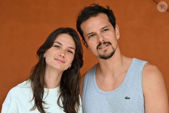 Cassandre Verdier et Juan Arbelaez posent au Village de Roland Garros le 01 juin 2025 à Paris, France. Photo by ABACAPRESS.COM