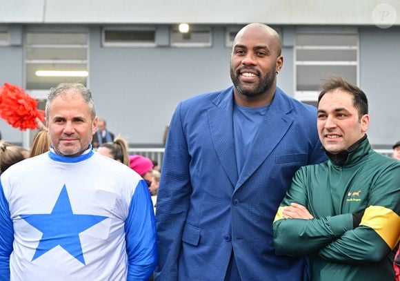 Teddy Riner - 104ème édition du Prix d'Amérique 2025 à l'hippodrome Paris-Vincennes le 26 janvier 2025. © Christian Liewig/Bestimage