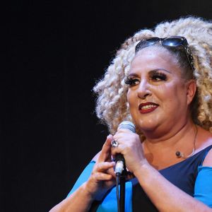 Marianne James sur la pièce Tatie Jambon qui se tient au Théâtre De La Grande Comédie à Paris, Francen le 10 octobre 2018. Photo by Alain Apaydin/ABACAPRESS.COM