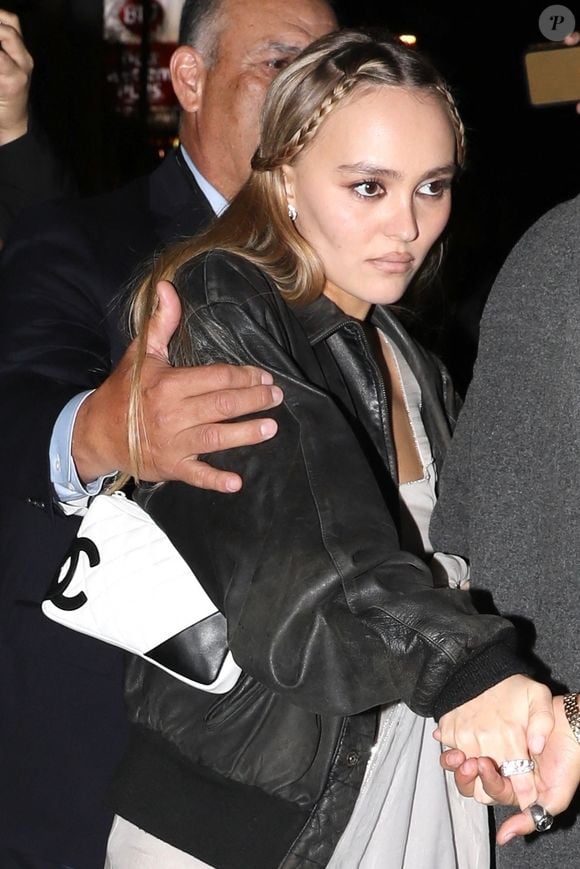 Lily-Rose Depp à Hollywood.