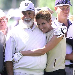 Céline Dion et son mari René sont des grands amateurs de golf. 
ALPHA AGENCY / BESTIMAGE