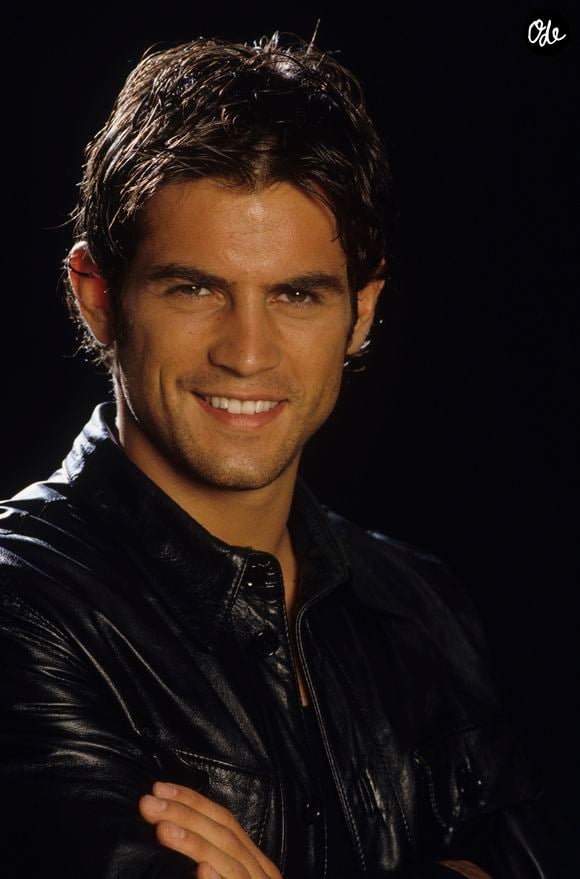 En France, à Nice, lors du tournage du film "Simon Sez", portrait de Filip Nikolic, un des membres des 2Be3 le 22 septembre 1998. © Michel MARIZY via Bestimage