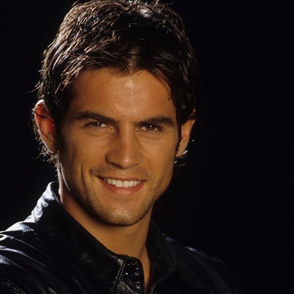 En France, à Nice, lors du tournage du film "Simon Sez", portrait de Filip Nikolic, un des membres des 2Be3 le 22 septembre 1998. © Michel MARIZY via Bestimage