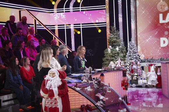 Exclusif - Tiphaine Auzière sur le plateau de l'émission "Touche pas à mon poste" (TPMP) diffusée en direct sur C8 le 19 décembre 2024 

© Jack Tribeca / Bestimage