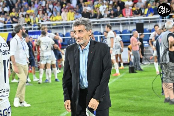 Mohed Altrad (président mhr) - Match de rugby Clermont-Ferrand Montpellier (20-15) lors de la 26 ème journée du Top 14, le 5 juin 2022. © Frédéric Chambert / Panoramic / Bestimage