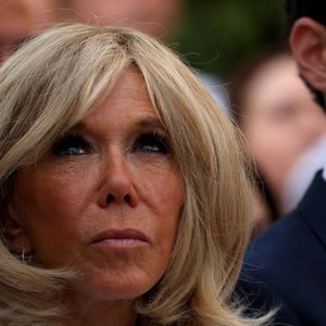 Brigitte Macron.
French President Emmanuel Macron and his wife Brigitte Macron take part in the ceremony marking the 80th anniversary of the liberation of the town of Bormes-les-Mimosas with French Secretary of State for Veterans and Memory Patricia Miralles in Bormes-les-Mimosas, Southern France, on August 17, 2024.

© Alain Robert / Pool / Bestimage