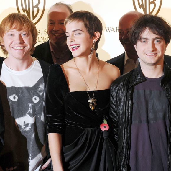 Daniel Radcliffe, Emma Watson et Rupert Grint en 2010 à Londres 
©GOFF INF / BESTIMAGE