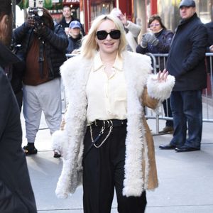 Hayden Panettiere à son arrivée dans les studios de l'émission "Good Morning American" à New York. Le 6 mars 2023