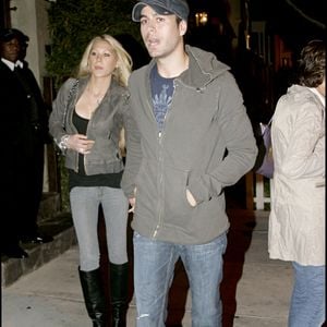 Enrique Iglesias et Anna Kournikova à Los Angeles.
©FAME PICTURES / BESTIMAGE