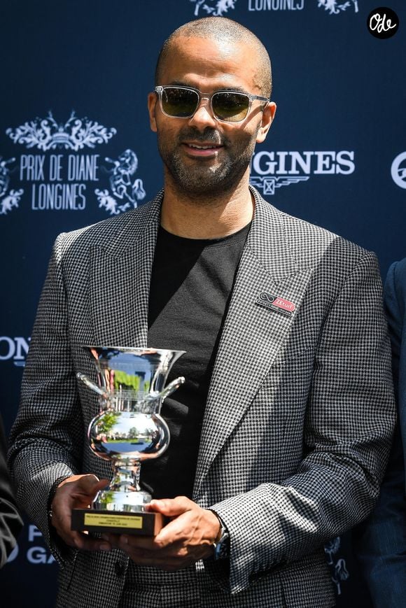 Tony Parker a également un haras d'élevage, le haras de Quétiéville dans le Calvados

Tony Parker au photocall de la 174ème édition du Prix de Diane Longines à l'hippodrome de Chantilly, France, le 18 juin 2023. © Matthieu Mirville/Bestimage