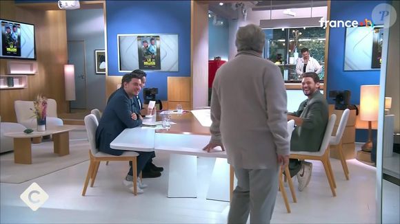 Capture d'écran de l'émission "C à vous" du 17 septembre 2025 sur France 5