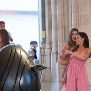 "Paysage-Miro" de Joan Miro à La loge de Palma à Majorque

Le roi Felipe VI, la reine Letizia, la princesse héritière Leonor et la princesse Sofia visitent l'exposition "Paysage-Miro" de Joan Miro à La loge de Palma à Majorque, le 5 août 2025. LALO YASKY / BESTIMAGE