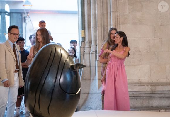 "Paysage-Miro" de Joan Miro à La loge de Palma à Majorque

Le roi Felipe VI, la reine Letizia, la princesse héritière Leonor et la princesse Sofia visitent l'exposition "Paysage-Miro" de Joan Miro à La loge de Palma à Majorque, le 5 août 2025. LALO YASKY / BESTIMAGE