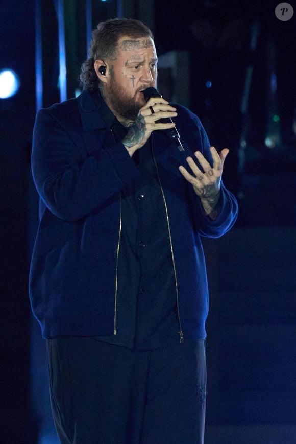 Jelly Roll à la soirée concert "Grace for the World" au Vatican le 13 septembre 2025 ; un concert unique sur la place Saint-Pierre. Backgrid UK/ Bestimage