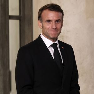 Le président français Emmanuel Macron reçoit Viktor Orban, Premier ministre de Hongrie pour un dîner de travail au palais de l'Elysée, à Paris, le 22 octobre 2024. © Stéphane Lemouton / Bestimage
