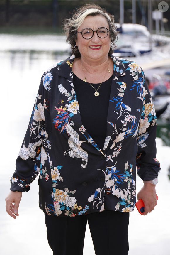 Catherine Benguigui de la série Demain nous appartient, DNA
La 25e édition du Festival de la fiction télé de La Rochelle, samedi 16 septembre 2023. © Christophe Aubert via Bestimage