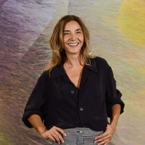 Clotilde Courau - Photocall du film suisse "Le Lac" lors du 78ème Festival international du film de Locarno, le 14 août 2025. Non seulement c'est le seul long métrage helvétique en compétition mais c'est également le premier film du Romand F.Aragno. C.Courau y partage l'affiche avec le navigateur B.Stamm, tourné sur les eaux du lac Léman. 
© Romain Doucelin / Bestimage