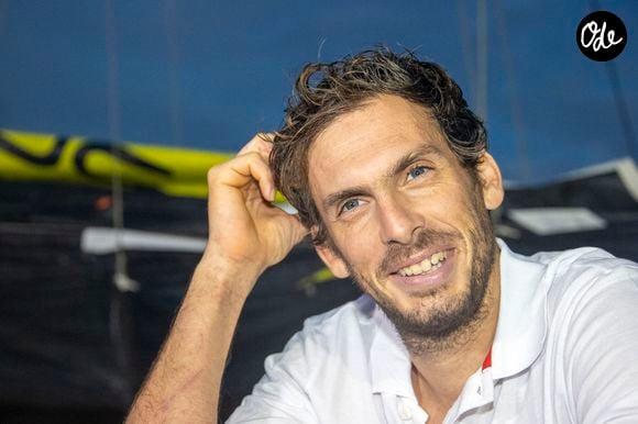 Charlie Dalin, skipper de l'IImoca Apivia, 2eme de la Route du Rhum - Destination Guadeloupe 2022 - Pointe à Pitre le 21/11/2022. © DPPI / PsnewZ / Bestimage