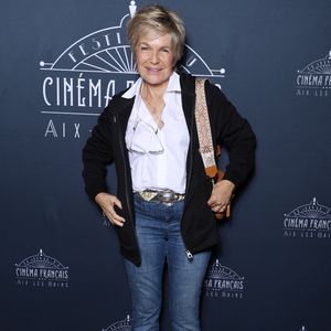 Exclusif - Véronique Jannot - Photocall lors du festival du cinéma français & gastronomie à Aix-les-Bains le 4 juin 2025.

© Denis Guignebourg / Bestimage