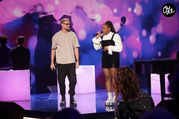 Exclusif - Terence et Toni (Candidats The Voice) -  Surprises - Enregistrement de l'émission "La boîte à secrets 13", présentée par F.Bollaert,  diffusée le 21 octobre sur France 3. 
© Jack Tribeca / Bestimage