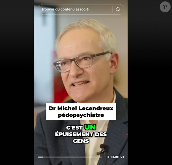 Face à lui, le dr Michel Lecendreux, pédopsychiatre, médecin du sommeil pédiatrique

Jimmy Mohamed face au dr Michel Lecendreux, pédopsychiatre, médecin du sommeil pédiatrique. Mars 2025