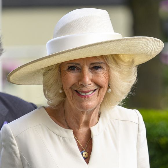 26 juillet 2025 : Les membres de la famille royale assistent au King George Day au hippodrome d’Ascot.
En vedette : la reine Camilla (Camilla Parker Bowles, reine consort d’Angleterre).
Lieu : Ascot, Royaume-Uni.
Crédit : Cover Images (© Cover Images via ZUMA Press / Bestimage)