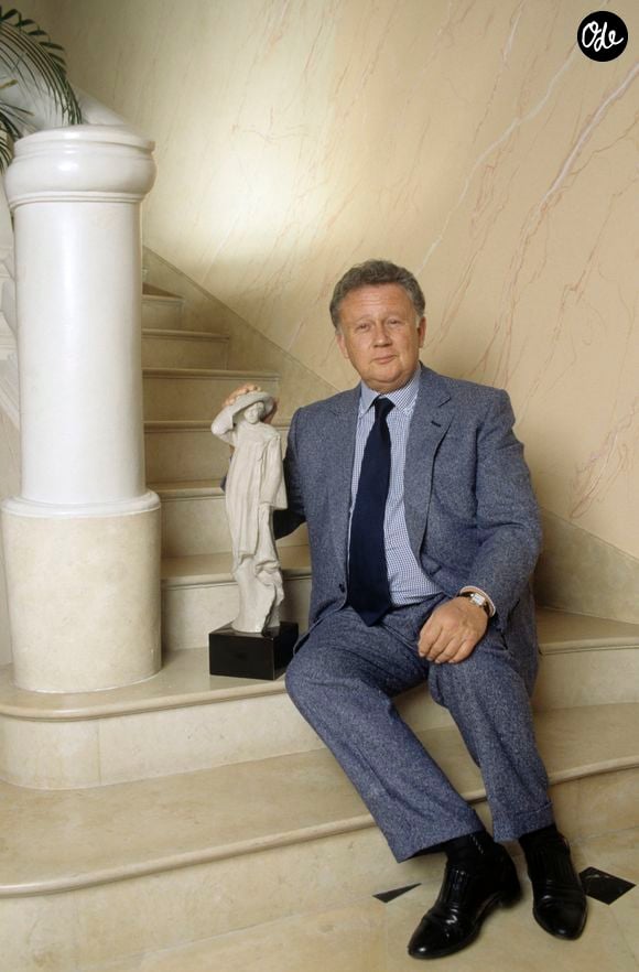 Archives - En France, Philippe Bouvard dans sa villa de Cannes le 2 février 1996.

© Bestimage