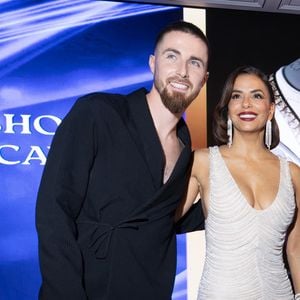 Exclusif - Julian Cavaillé, alias Cavart et Eva Longoria - Global Gift Gala Paris à l'hôtel Four Seasons George V à Paris le 8 novembre 2025. © Cyril Moreau/Bestimage