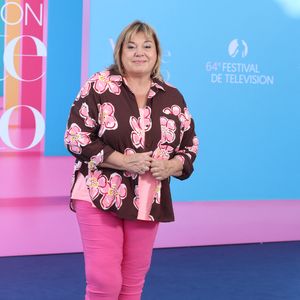 Michèle Bernier - Photocall de "Stagiaire" lors du 64ème Festival de Télévision de Monte Carlo au Grimaldi Forum de Monaco le 14 juin 2025.
© Denis Guignebourg / Bestimage