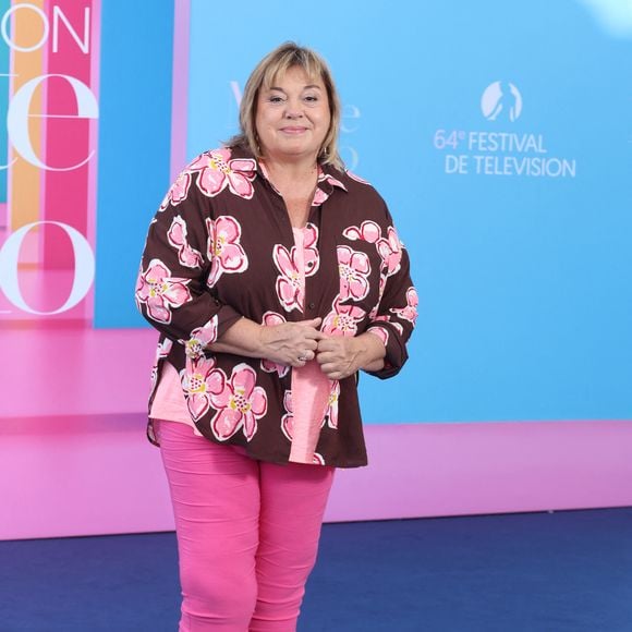 Michèle Bernier - Photocall de "Stagiaire" lors du 64ème Festival de Télévision de Monte Carlo au Grimaldi Forum de Monaco le 14 juin 2025.
© Denis Guignebourg / Bestimage