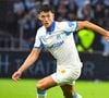 Les futurs parents dévoilent également une échographie de leur bébé, laissant peu de place au doute sur l'heureux événement qui les attend.

Benjamin Pavard (OM) - Match de football en Ligue 1 McDonald's - Marseille (OM) l'emporte 1 - 0 face à Le Havre au stade Océane le 10 mai 2026.
© Baptiste Autissier / PsnewZ / Bestimage