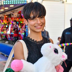 Eve Gilles, Miss France 2024 - Ouverture de la Foire du Trone 2025, à Paris, France, le 04 avril 2025. Photo par Thomas Floyd/ShootPix/ABACAPRESS.COM