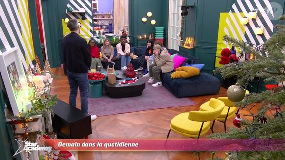 L'annonce des nommés lors de la quotidienne de la "Star Academy 2024" du 25 décembre, sur TF1